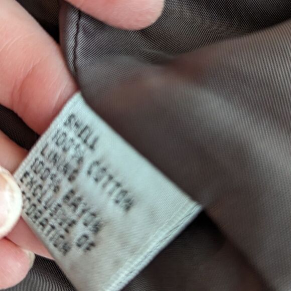 Talbots rich 100% cotton brocade double breasted size 10 petite - Picture 13 of 16